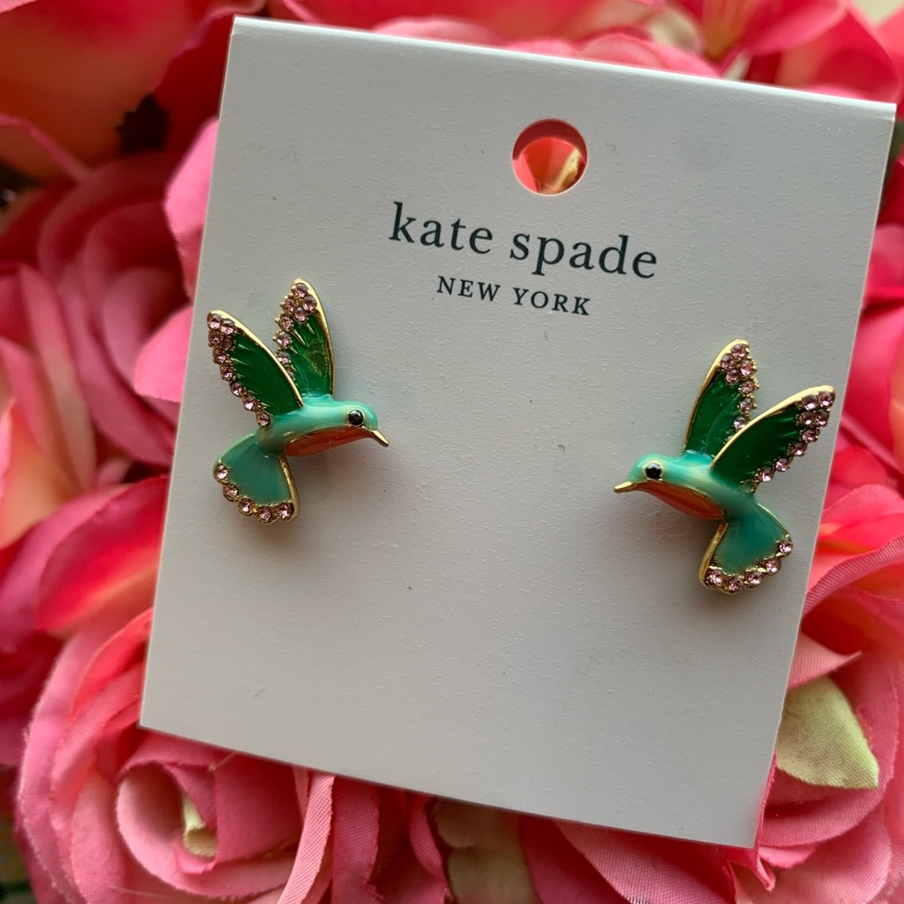 kate spade Hummingbird earrings! NWT
